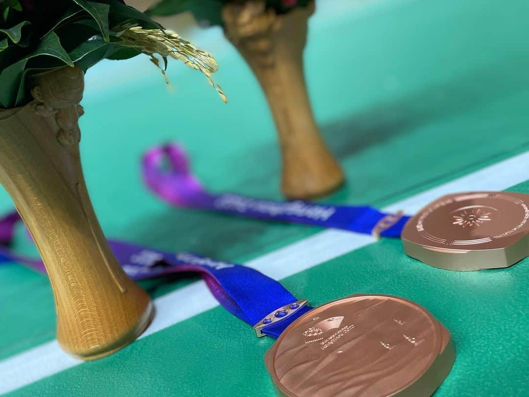 福島由紀さんのインスタグラム写真 - (福島由紀Instagram)「The 19th Asian Games 🥉  たくさんの応援ありがとうございました！！  たぶん最長1時間59分。 また1つ思い出ができました！✨️   #アジア大会  #フクヒロ」10月7日 22時44分 - bluvic01