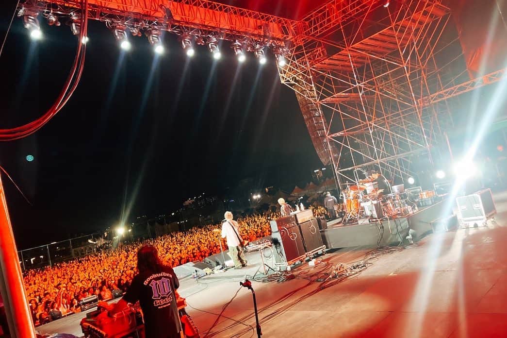 NAOKIのインスタグラム：「. ⁡ ⁡ 한국을 좋아해서 죽겠어요😚  @busanrockfest  ⁡ ⁡ #釜山国際ロックフェスティバル #BUSANINTERNATIONALROCKFESTIVAL」