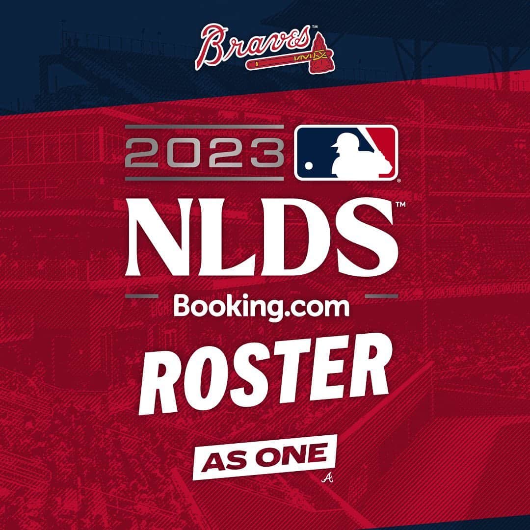 アトランタ・ブレーブスのインスタグラム：「Your Atlanta Braves 2023 NLDS Roster!  #AsOneATL」