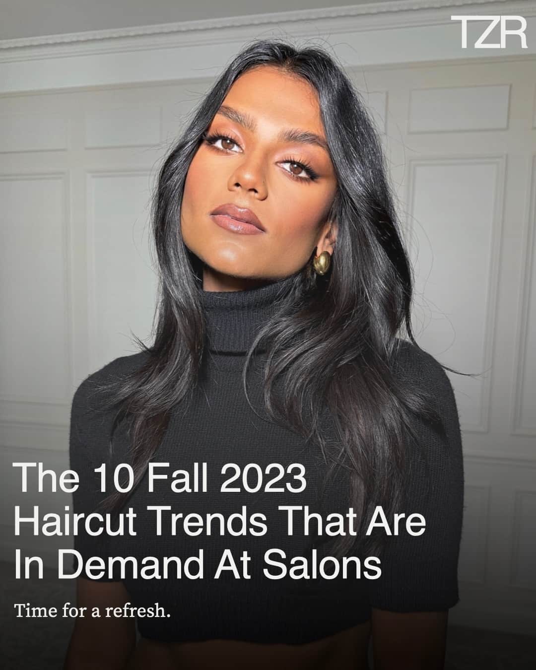 The Zoe Reportのインスタグラム：「⁠While fall might be in full swing, it’s not too late to update your hair for the season. Head to the link in our bio for the top 10 haircuts of fall 2023.  ⁠ ✂️: @peterluxhair⁠ 💄: @nikki_makeup」