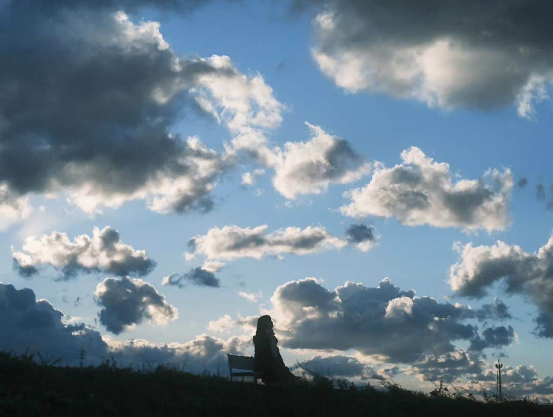 岩倉しおりさんのインスタグラム写真 - (岩倉しおりInstagram)「秋空。」10月7日 23時52分 - iwakurashiori