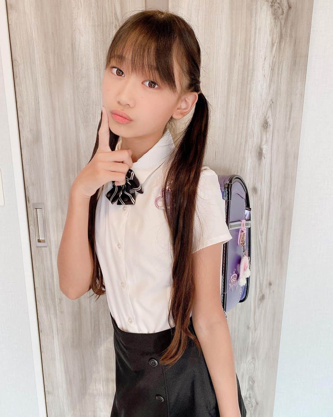 藤林夢さんのインスタグラム写真 - (藤林夢Instagram)「💗藤林夢(Yume)💗 @yumemama.mini 🏫小学校6年生💐1学期 ...