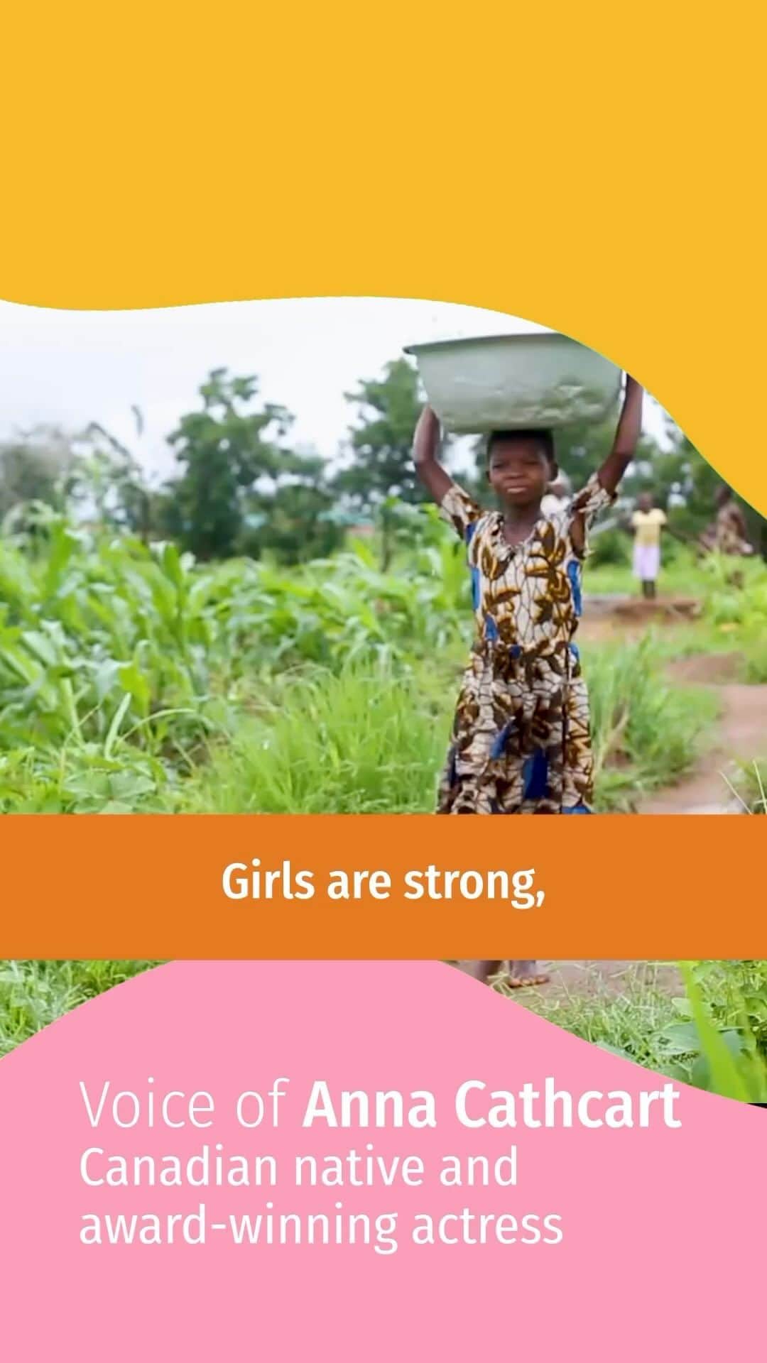 のインスタグラム：「Girls are strong, brilliant, and creative. This International Day of the Girl, @careorg and its partners like @proctergamble are encouraging girls to #TakeTheMic and amplify their voices more than ever before.     Join us at care.org/TakeTheMic   #WeSeeEqual #DayOfTheGirl」