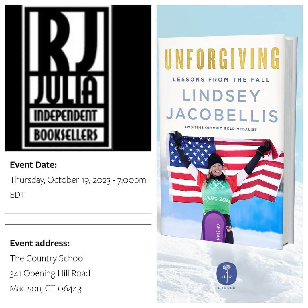 リンゼイ・ジャコベリスのインスタグラム：「Madison, CT !!! 📕 The first book signing is on the schedule 😉 October 19th, in Madison, is the first location I will be doing a public signing. Check the link in my bio. Admission will get you a signed copy of my book 🩶 Check the link in my bio! 😜 #Madison #Unforgiving」