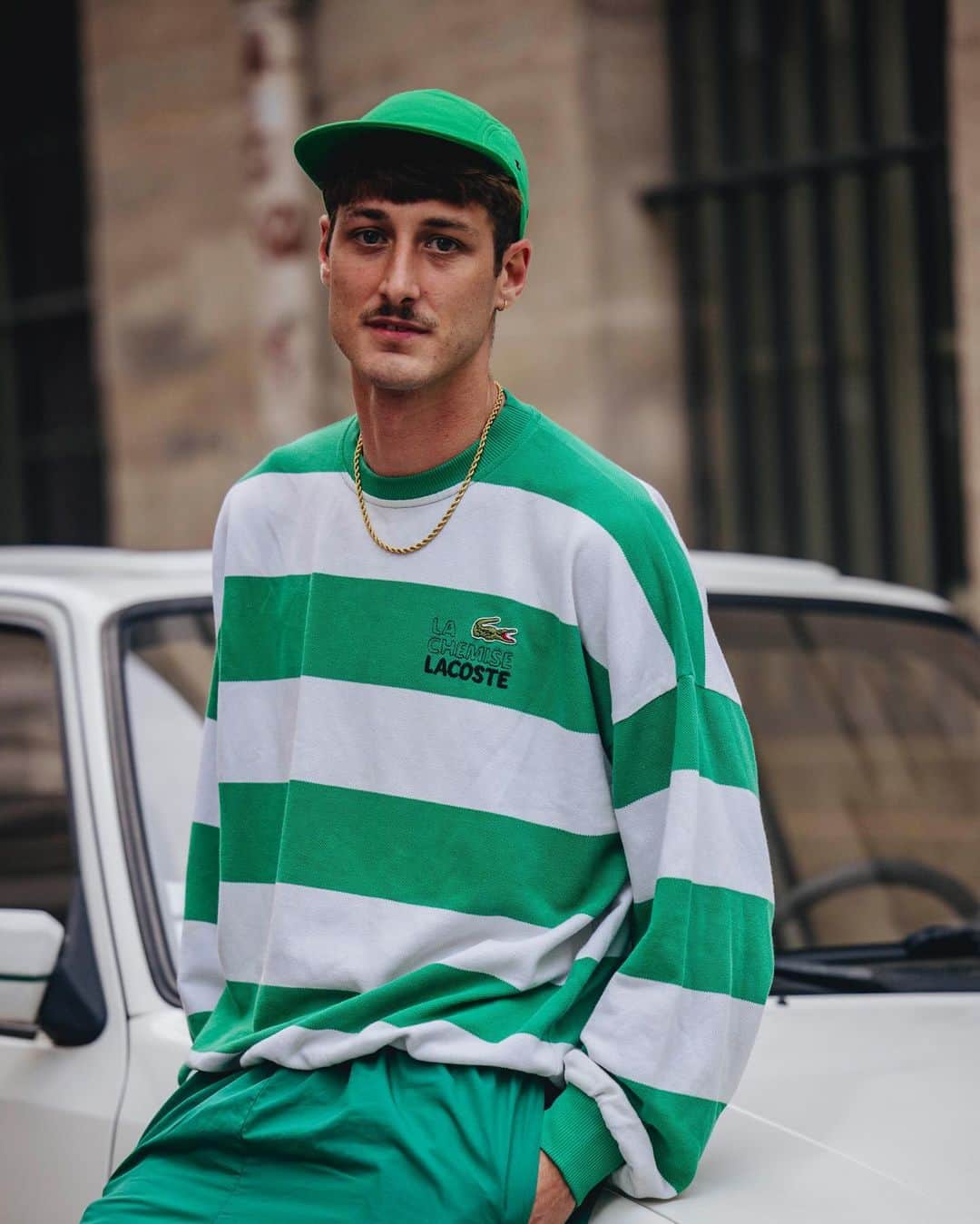 のインスタグラム：「Vintage passionates spotted at the Vintage Lacoste Shop by the talented @claireguillon ✨」