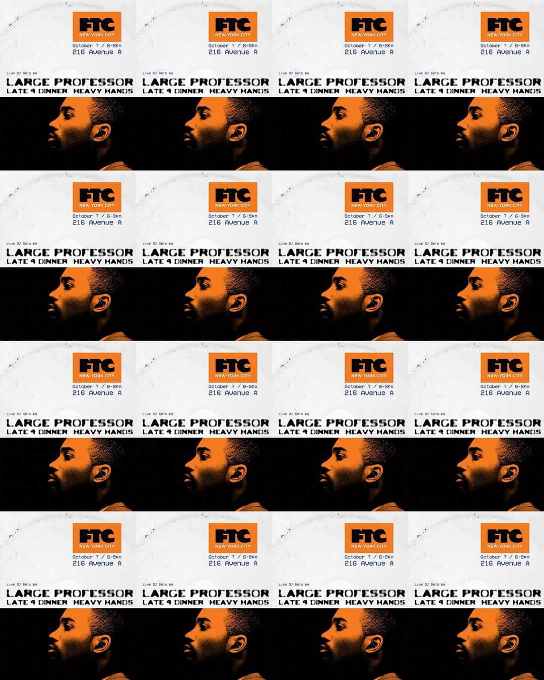 エフティーシーのインスタグラム：「FTC NYC 🗽 TONIGHT 10/7 from 6PM—9PM • @xplargepro @djlate4dinner @heavyhands.ny Spinning Vinyl (FREE EVENT) 🎶 216 Avenue A, NY 🌆 #ftc #ftcskateboarding #forthecity #ftcsanfrancisco #ftcjp #ftctokyo #ftcnagoya #ftcosaka #ftcnewyork」