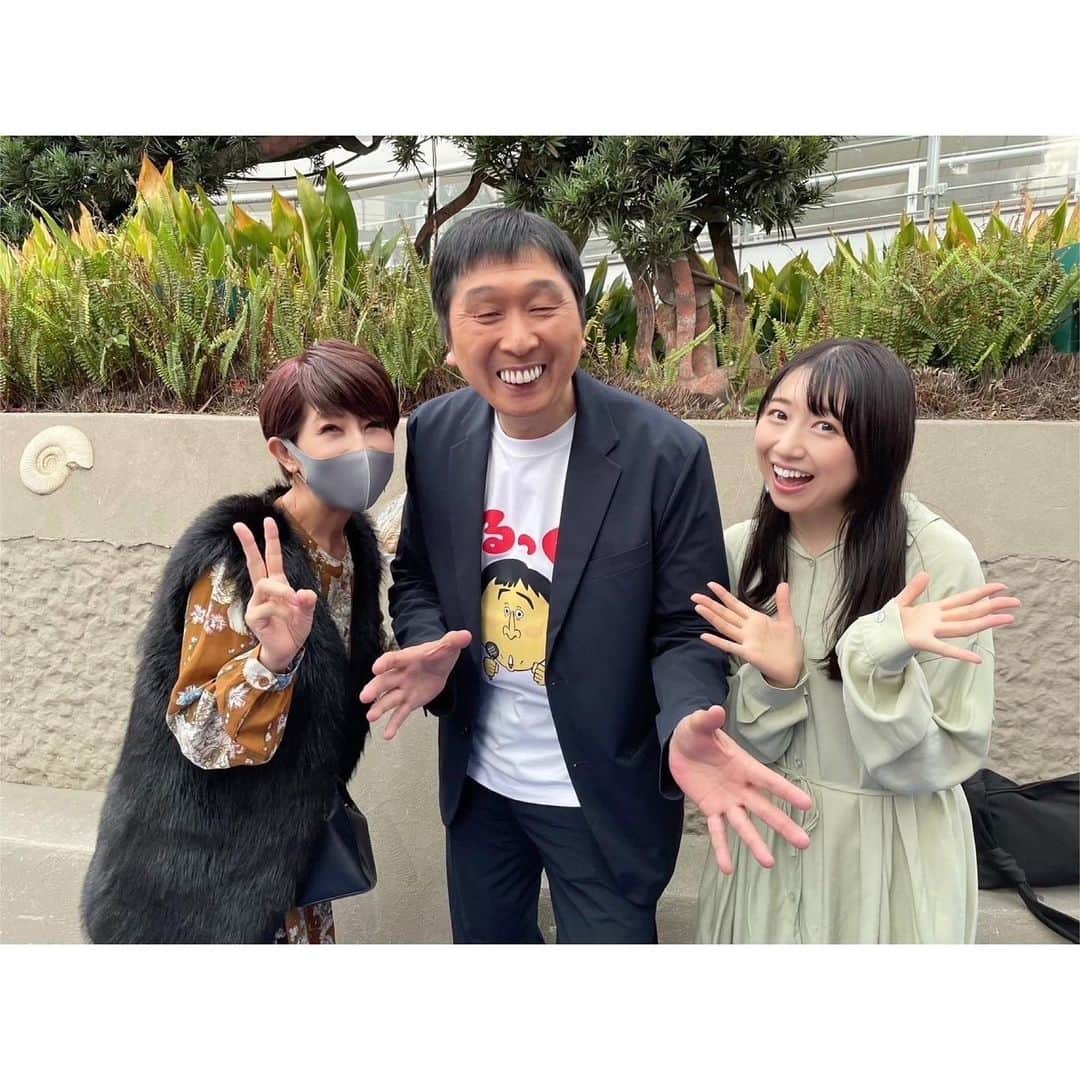 夏目樹里のインスタグラム：「昨日は撮影を終えてから オアシス21で開催中の ケーブルフェスタへ！  け〜ぶるGiRLS・みやびちゃん @miyabi.sakuraba 最前のライブステージ観れたよ〜😍🙌  そして公開収録イベントには、ほいけんたさん！！ お久し振りにお会い出来て嬉しかったです😆👐 お写真まで、ありがとうございました🥹✨  くるっくぅ〜！🕊」