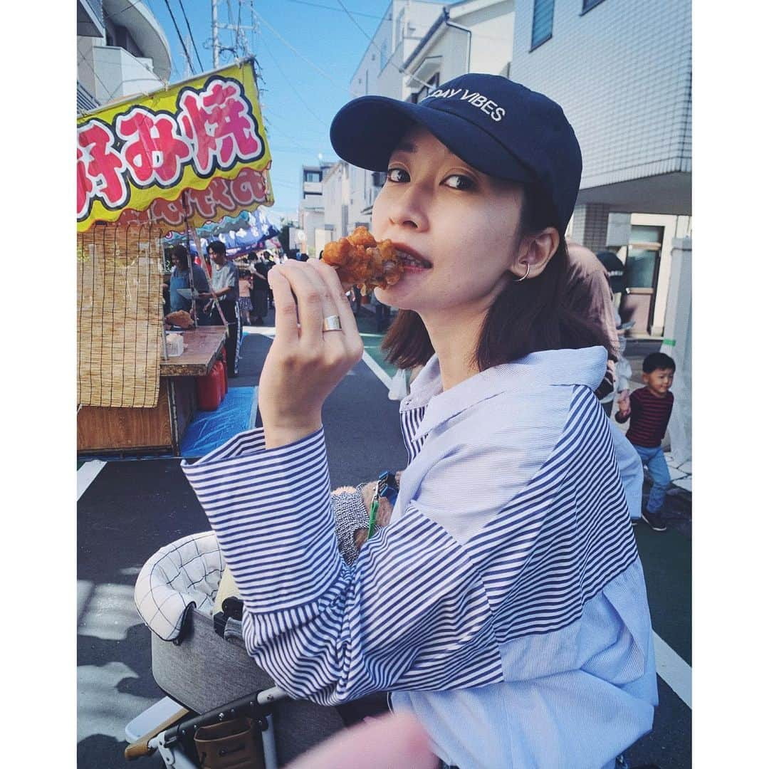 橘美緒さんのインスタグラム写真 - (橘美緒Instagram)「お祭りは何歳になっても楽しい！ 四季を感じられるイベントを大切にしたいよ。  下手すぎたのか、撃ち方を丁寧にたくさん教えてもらった🎯🔫」10月8日 12時34分 - mio_tachibana