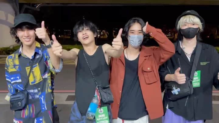 神はサイコロを振らないのインスタグラム：「いよいよ本日!! #神サイ 初の海外ライブ🎸🎶  Takao Rock! 2023 - 打狗祭 - に出演します⚡️  メンバーからのコメントも到着📣 #TakaoRock #打狗祭  @takaorocktw」