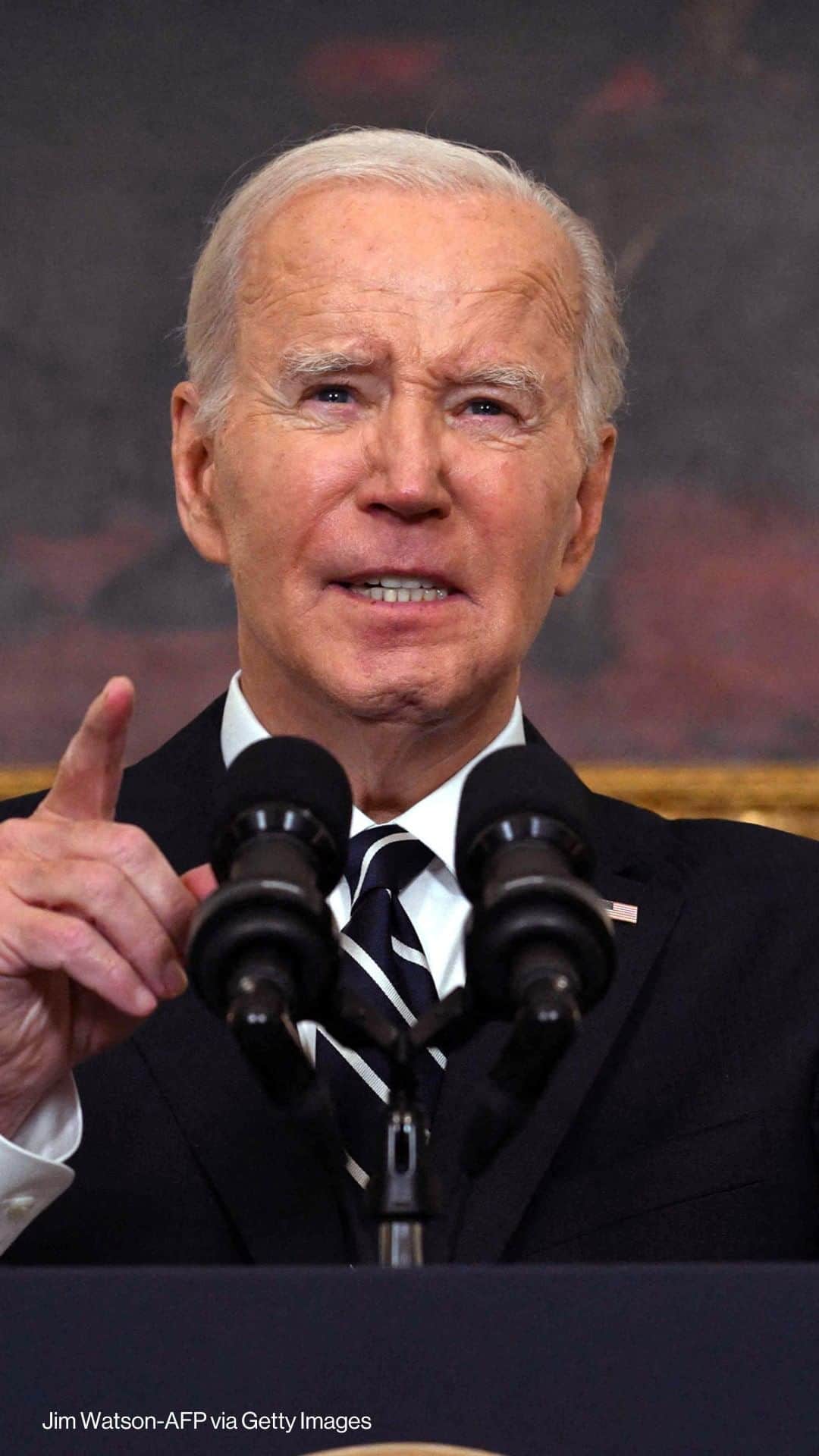 ABC Newsのインスタグラム：「The U.S. support for Israel is "rock solid and unwavering," and the White House is in "constant contact" with leaders in the region following Hamas militant attacks on Israel, President Biden says. More at LINK IN BIO.」