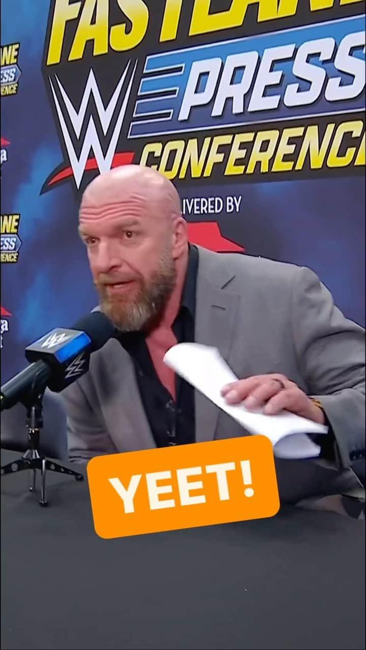 WWEのインスタグラム：「YEET! 🔥 #WWEFastlane」