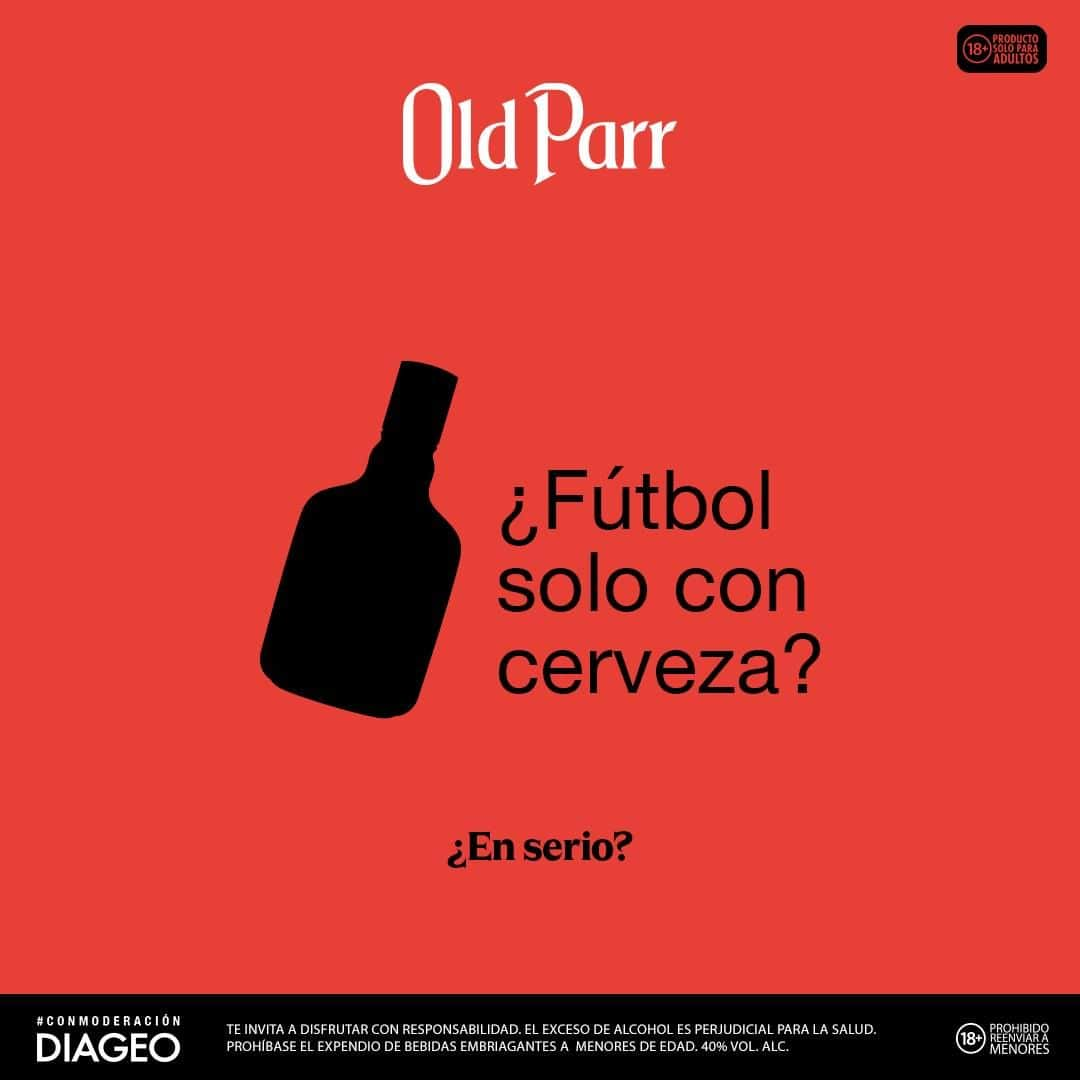 Old Parr Oficialさんのインスタグラム写真 - (Old Parr OficialInstagram)「Celebrar los goles con Whisky está a otro nivel ¿tú ya lo has hecho?​  Cuéntanos en los comentarios. ​  #TeFaltaWhisky」10月8日 8時23分 - oldparroficial