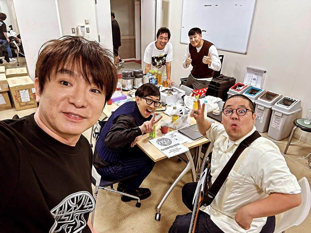 濱口優さんのインスタグラム写真 - (濱口優Instagram)「#フジ芸人ロックフェス」10月8日 9時19分 - hamaguchi_masaru