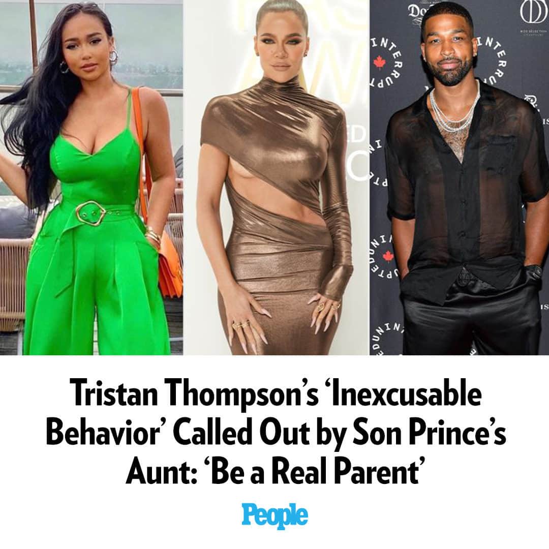 People Magazineさんのインスタグラム写真 - (People MagazineInstagram)「Jordan Craig’s sister, Kai, shared a post on Thursday, appearing to call out her sister’s ex-boyfriend, Tristan Thompson, for his “inexcusable” behavior when parenting her nephew.  Craig's 6-year-old son Prince Oliver, whom she shares with the athlete, was born in December 2016. Ahead of the birth of Thompson’s first child, the NBA player and Khloé Kardashian began dating in September 2016 when Craig was still pregnant with Thompson’s first child.  Following his appearance in the latest episode and Kim Kardashian’s defense of the NBA player's behavior, Craig’s older sister, Kai, shared her frustrations with Thompson’s parenting on Instagram.  "Stepping up for your son is not all about money it's about the time spent. @/RealTristan13 you are NOT a good father if you can't be a good father to ALL of your children," concluded Kai.  Read more in our bio link. | 📷: Instagram; Getty」10月8日 10時30分 - people