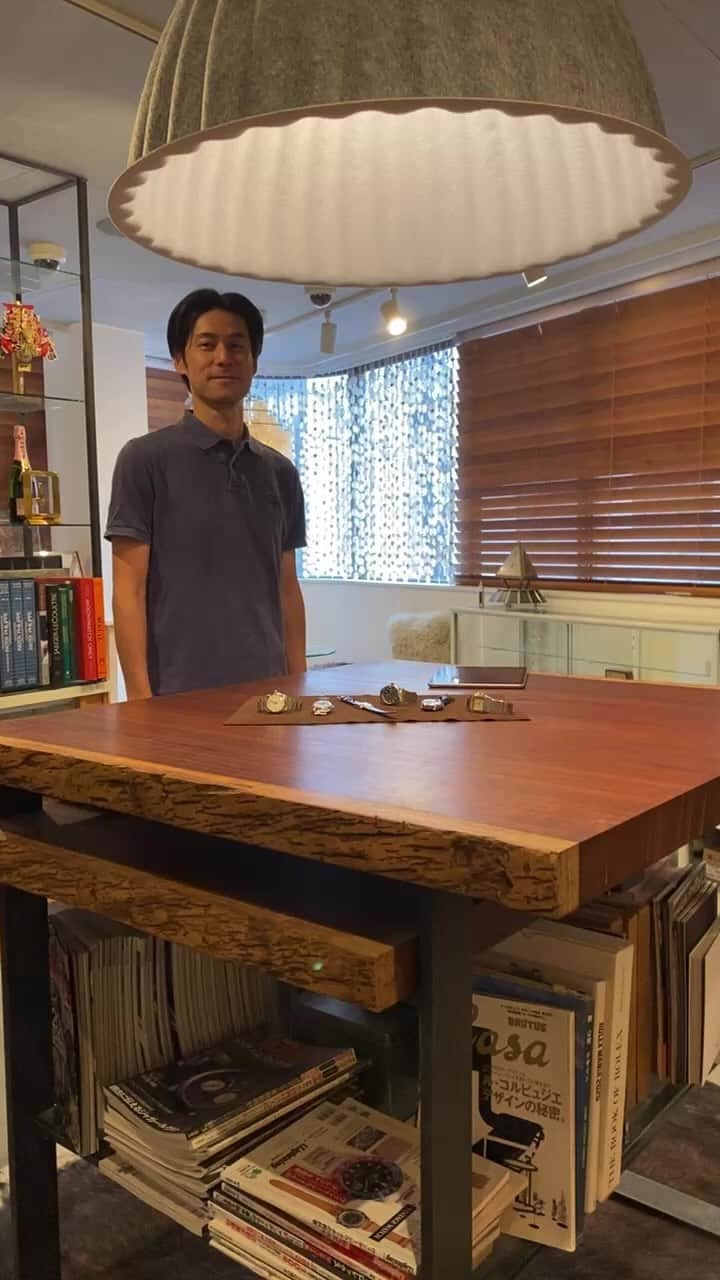 のインスタグラム：「vintageWatch 専門店　selectさんから インスタライブ配信致しました。  途中回線が乱れてしまい申し訳ありません。  イベント企画して参りますので ご期待ください💪  @select_watch.tokyo」