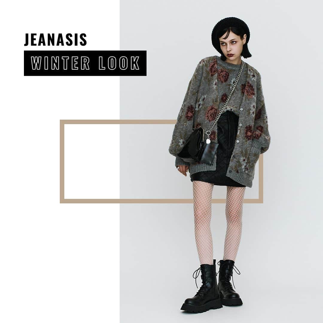 ジーナシスのインスタグラム：「❄︎JEANASIS 2023 Winter❄︎  WEB JEANASIS MEDIAでは Winter Lookを一挙公開 TOPページURLよりCheck  _____________________________________________ 商品詳細は製品タグ or TOPページURLよりチェック ▷▷▷ @jeanasis_offici 『#ジーナスタッフスタイリング』をフォロー ▷▷▷全国のスタッフによるスタイリングを毎日更新中！ _____________________________________________  #JEANASIS #ジーナシス #カーディガン #カーディガンコーデ #カーデ  #ニット #ニットコーデ #スカート #スカートコーデ #パンツ #パンツコーデ #ブーツ #ブーツコーデ #厚底ブーツ  #レースアップブーツ  #ショルダーバッグ  #チェスターコート  #セットアップ  #セットアップコーデ #ファーベスト  #ファーベストコーデ  #ベスト #ベストコーデ #タートルネック  #タートルネックニット  #バケハ #バケハコーデ #ベレー帽  #ベレー帽コーデ」