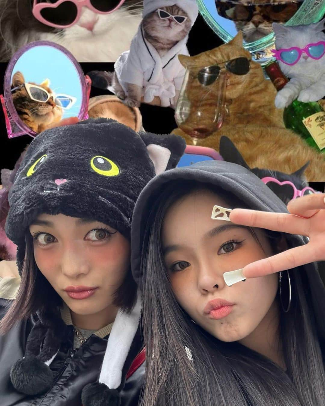 XGのインスタグラム：「NEKO GANG🤟🐱🍭🍬☆*:.｡. o(≧▽≦)o .｡.:*☆🌈🍊🍋🥝💟💟💟💝💎💎🌠🚨🧩🛼🛼  #COCONA」