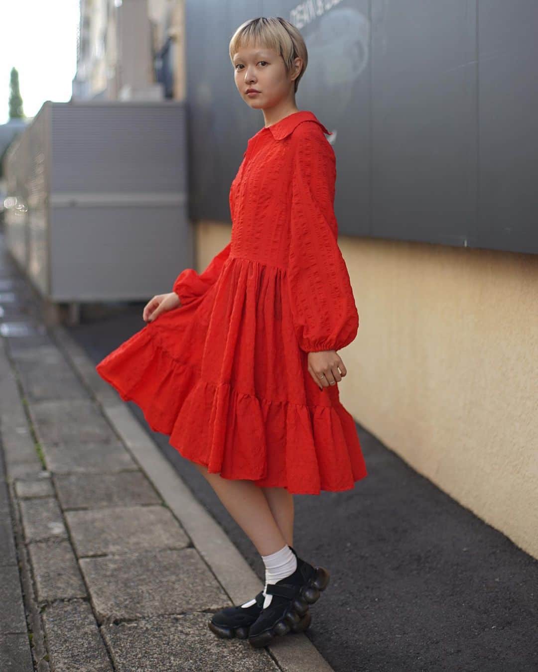 PUNK CAKEさんのインスタグラム写真 - (PUNK CAKEInstagram)「♣︎ NEW ARRIVAL ♣︎  🔸 Vintage skipper red dress 🔸 Suede aurora paint vest  ♡10th Anniversary キャンペーン♡ 送料無料！ 10/4(水)～10/15(日)  今週からポップアップではなく "お店“ としての営業スタートです！ 是非お気軽にご来店お待ちしております🥰  10月営業日/ 10/7,8,14,15,20,21,22 営業時間/ 13:00～20:00  住所/ 東京都目黒区鷹番3-4-10 2F」10月8日 11時20分 - punk_cake