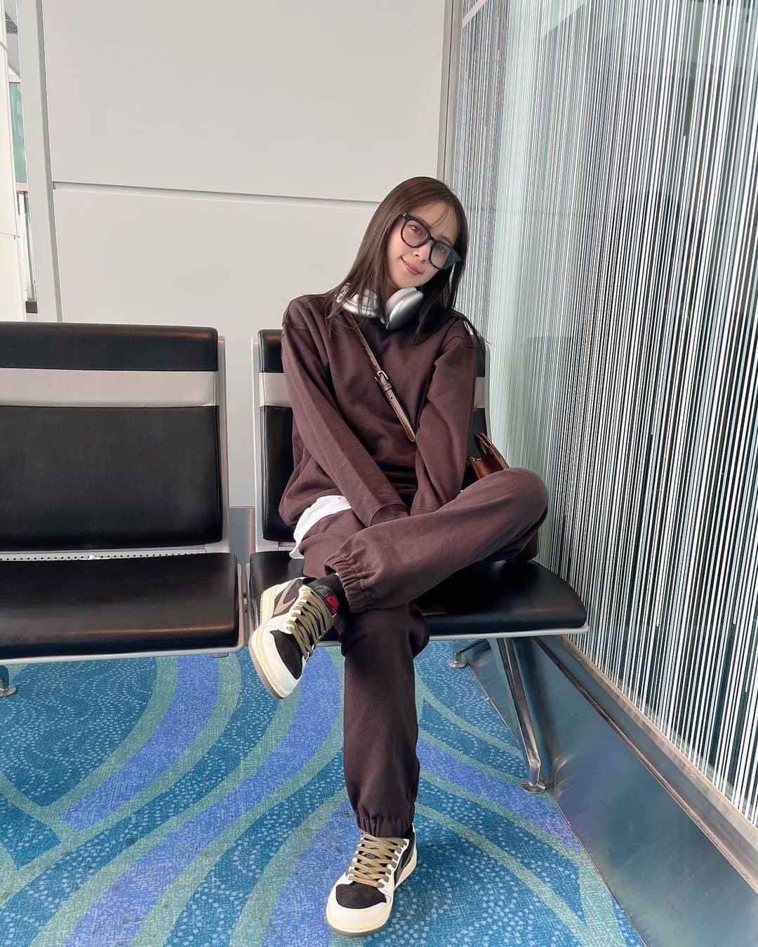 池上紗理依のインスタグラム：「わくわく…✈︎💓」
