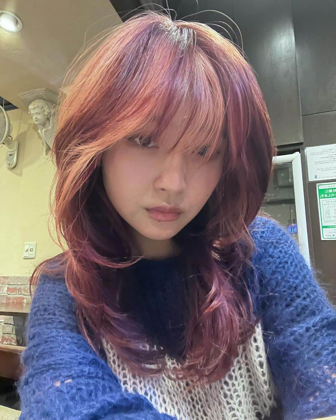 涼海花音さんのインスタグラム写真 - (涼海花音Instagram)「New hair ❤️🤍 過去1で気に入ってるの🩷🩷🩷  天才せきさん @cxcxrx_seki 💖」10月8日 21時33分 - kanon_1228