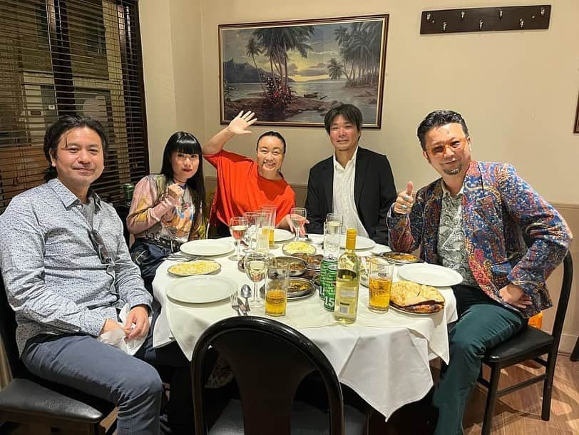 里村明衣子のインスタグラム：「We had a wonderful time 😄 I enjoyed ❗️ 2023.10.7」