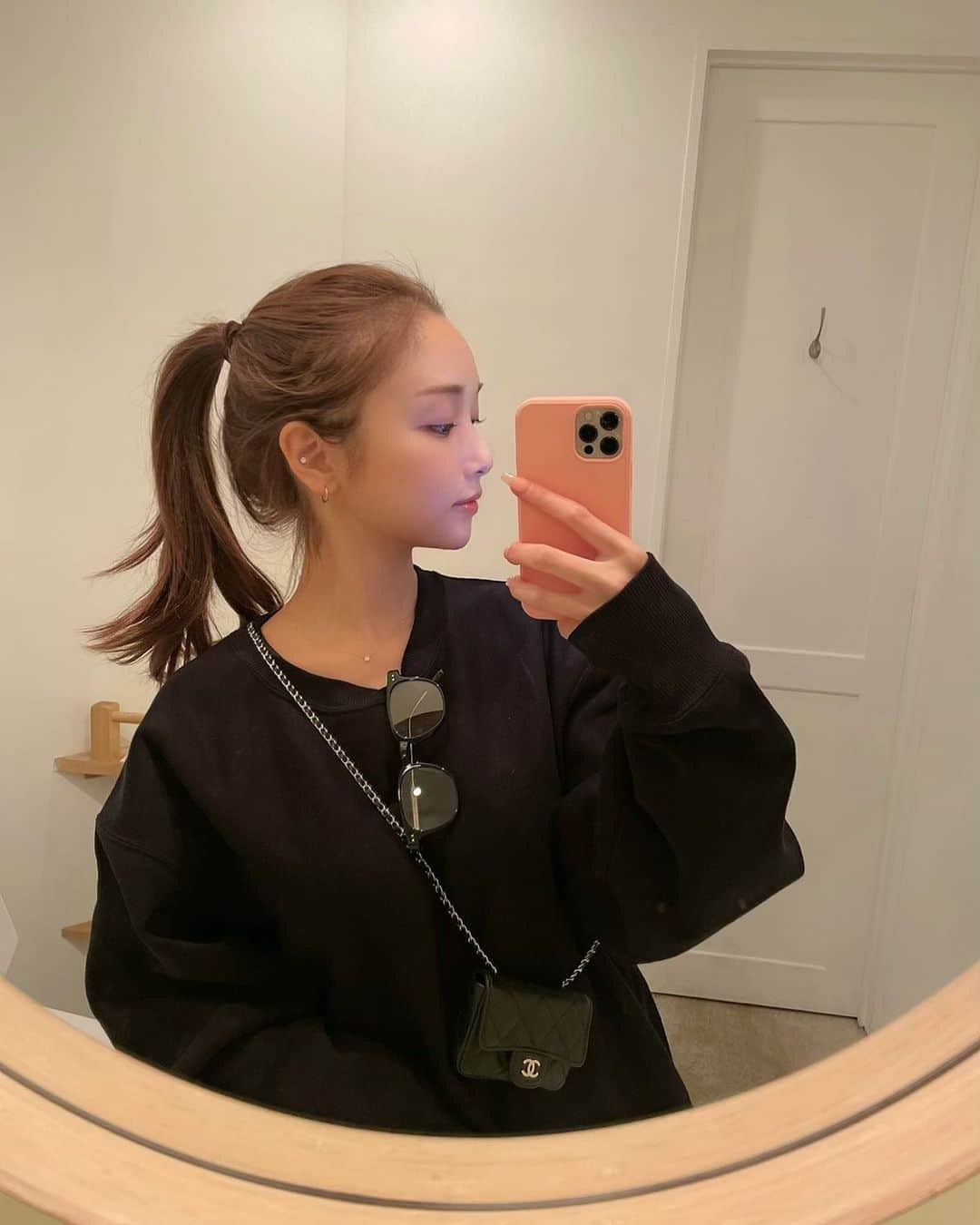 Rinaのインスタグラム：「ポニーテール。の日」