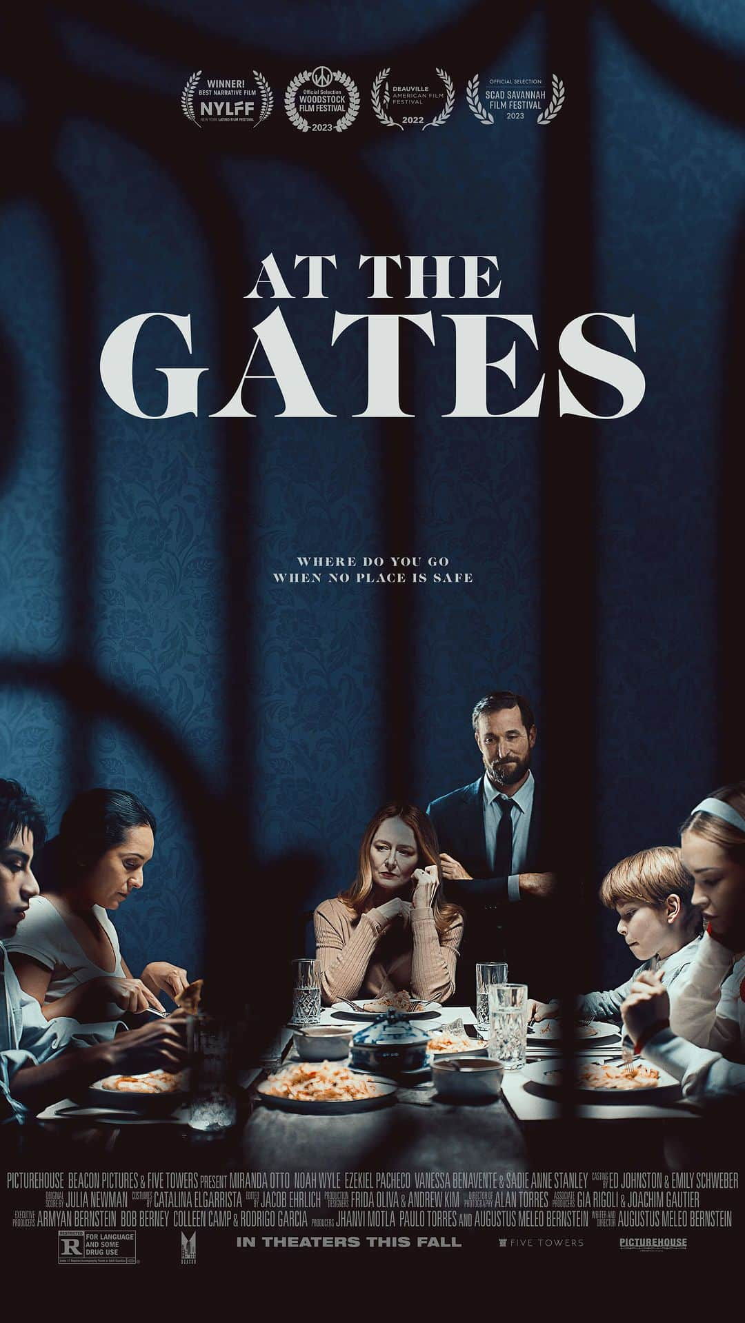 ミランダ・オットーのインスタグラム：「AT THE GATES opens November 3rd in New York and Los Angeles A riveting, emotional thriller written and directed by emerging film maker Augustus Meleo Bernstein, stars Noah Wyle, Ezekiel Pacheco, Vanessa Benavente, Sadie Anne Stanley and me. A Beacon Pictures and Five Towers production. If you’re in NYC or LA check it out.  #atthegatesmovie #picturehouse #beaconpictures #fivetowers」