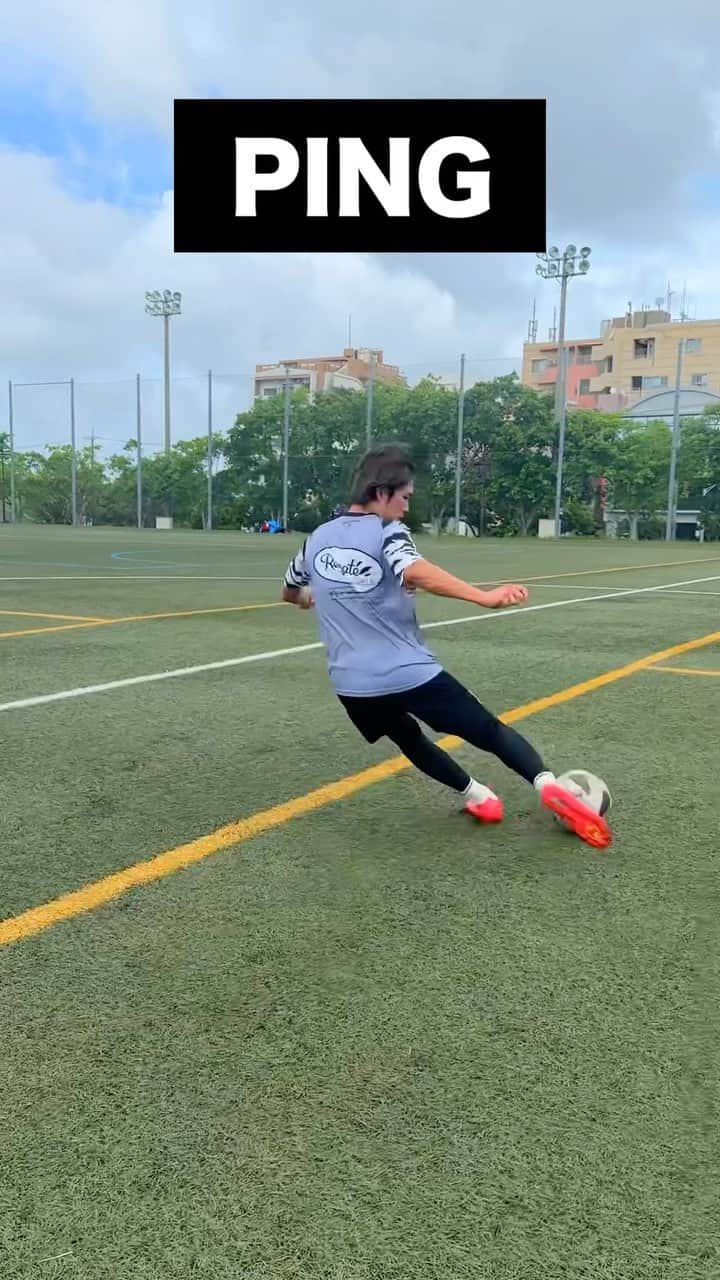タクヤのインスタグラム：「MIDFIELDERS NEED TO MASTER💥 ⁡ 中盤の選手が持っておくべき5つのロングパス球種💥 ⁡ @regate_takuya」
