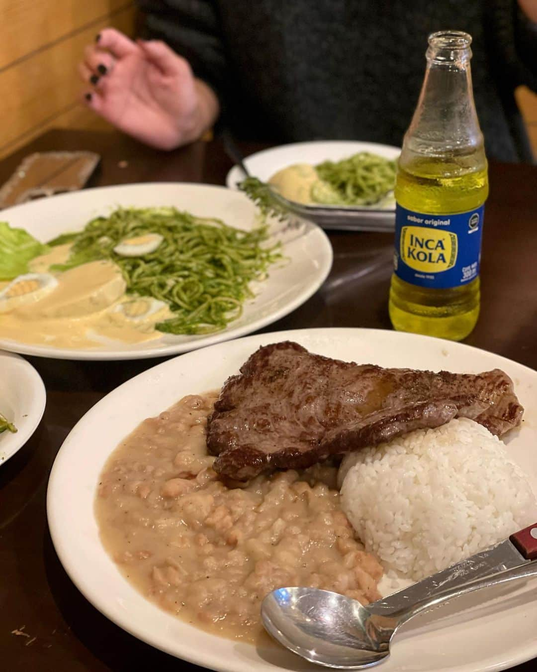 相沢みなみさんのインスタグラム写真 - (相沢みなみInstagram)「I enjoyed Peru food with Namie after my lunch meeting🧏🏻‍♀️🩵 It was eating day lol . ランチミーティングからの ペルー料理を堪能した日🧏🏻‍♀️🇵🇪❤️ 定期的に欲するくらいハマってます🌟 @miyagi41 やっと久々会えた💋 . #ペルー #ペルー料理 #peru #perufood  . #相沢みなみ  #minamiaizawa #相澤南」10月8日 16時33分 - epoint2016