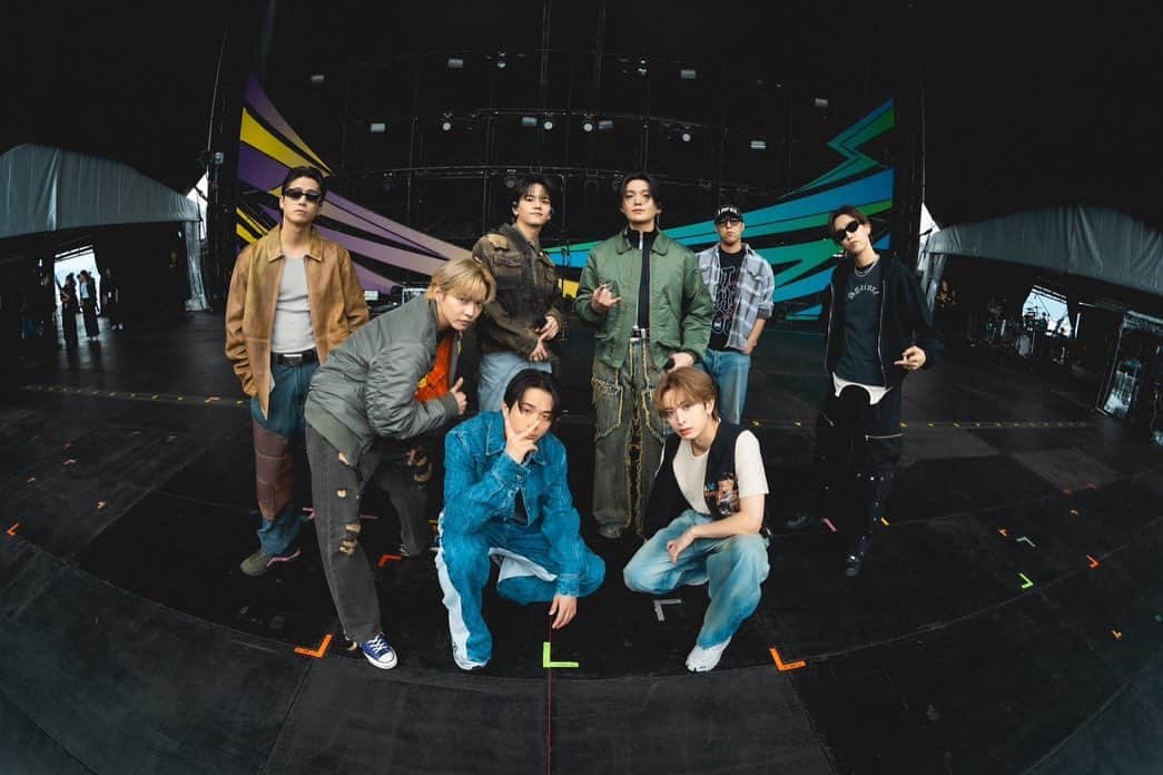 FANTASTICS from EXILE TRIBEのインスタグラム：「. イナズマロックフェス 2023 FANTASTICS初出演させていただきました🔥  ありがとうございました！  #イナズマロックフェス #IRF23 #FANTASTICS」