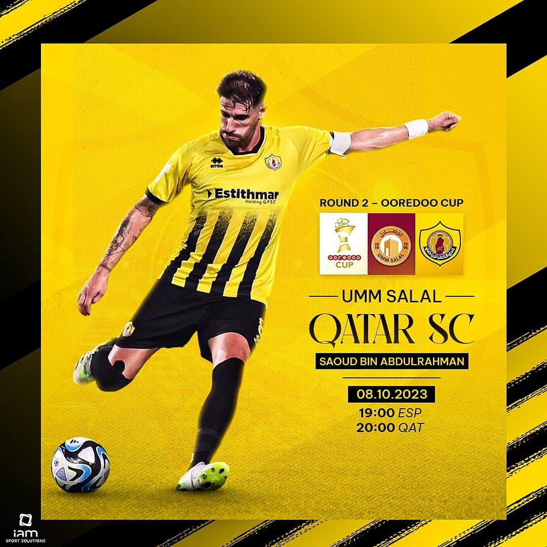 ハビ・マルティネスのインスタグラム：「🏆 Let's go @qatarsportsclub!!! 💪🏻 #OoredooCup」