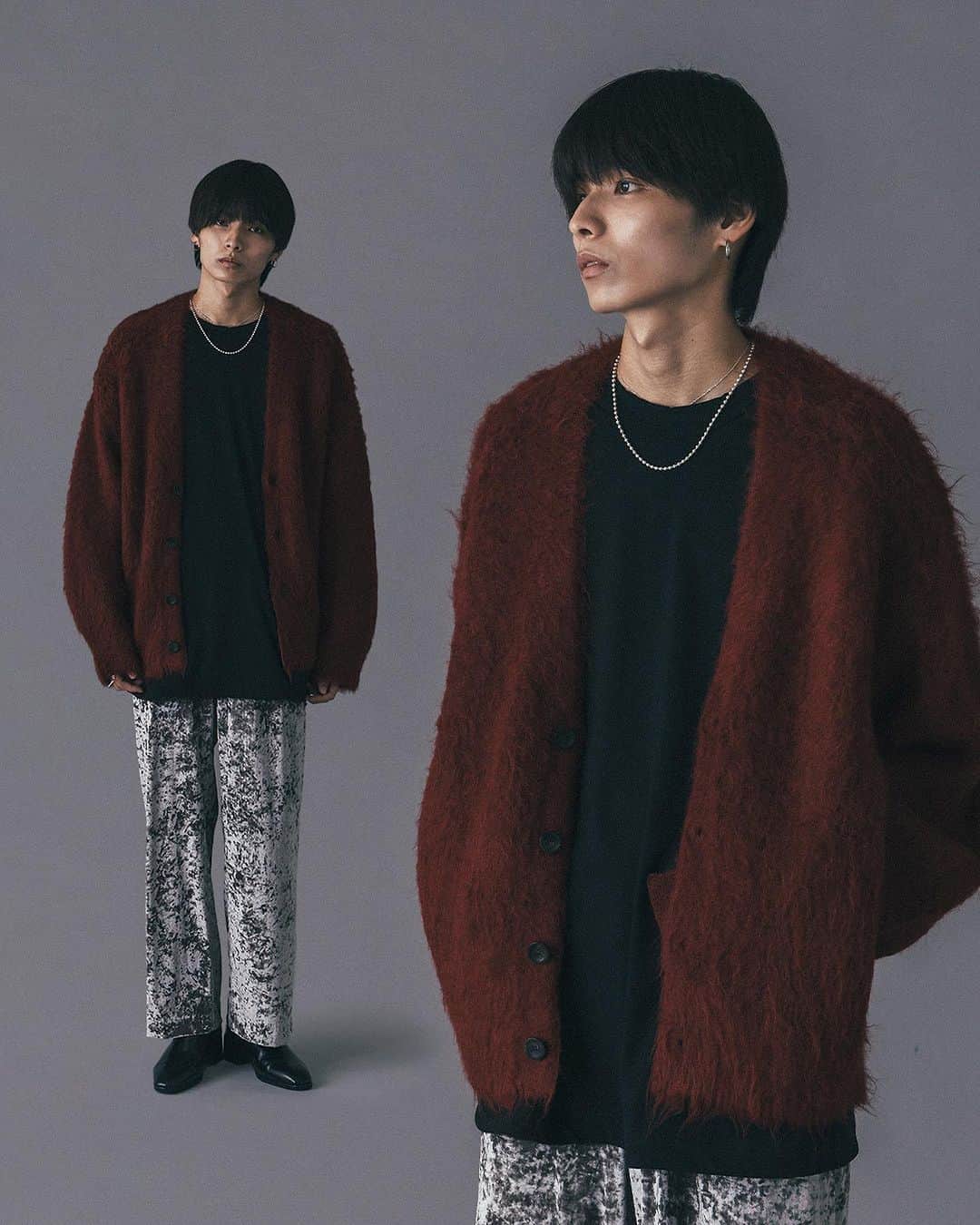 Lui's Lui's official instagramさんのインスタグラム写真 - (Lui's Lui's official instagramInstagram)「AW STYLING  ⬜︎ Double Zip Monster MA-1 ¥29,700  ⬜︎ tweed knit ¥17,600  ⬜︎ alpaca blend shaggy cardigan ¥17,600  ⬜︎ faux leather tanker jacket ¥19,800  #アウターコーデ #秋コーデ #秋服コーデ #ma1コーデ #ma1jacket #メンズコーデ #メンズファッションコーデ」10月8日 17時12分 - luis_official___