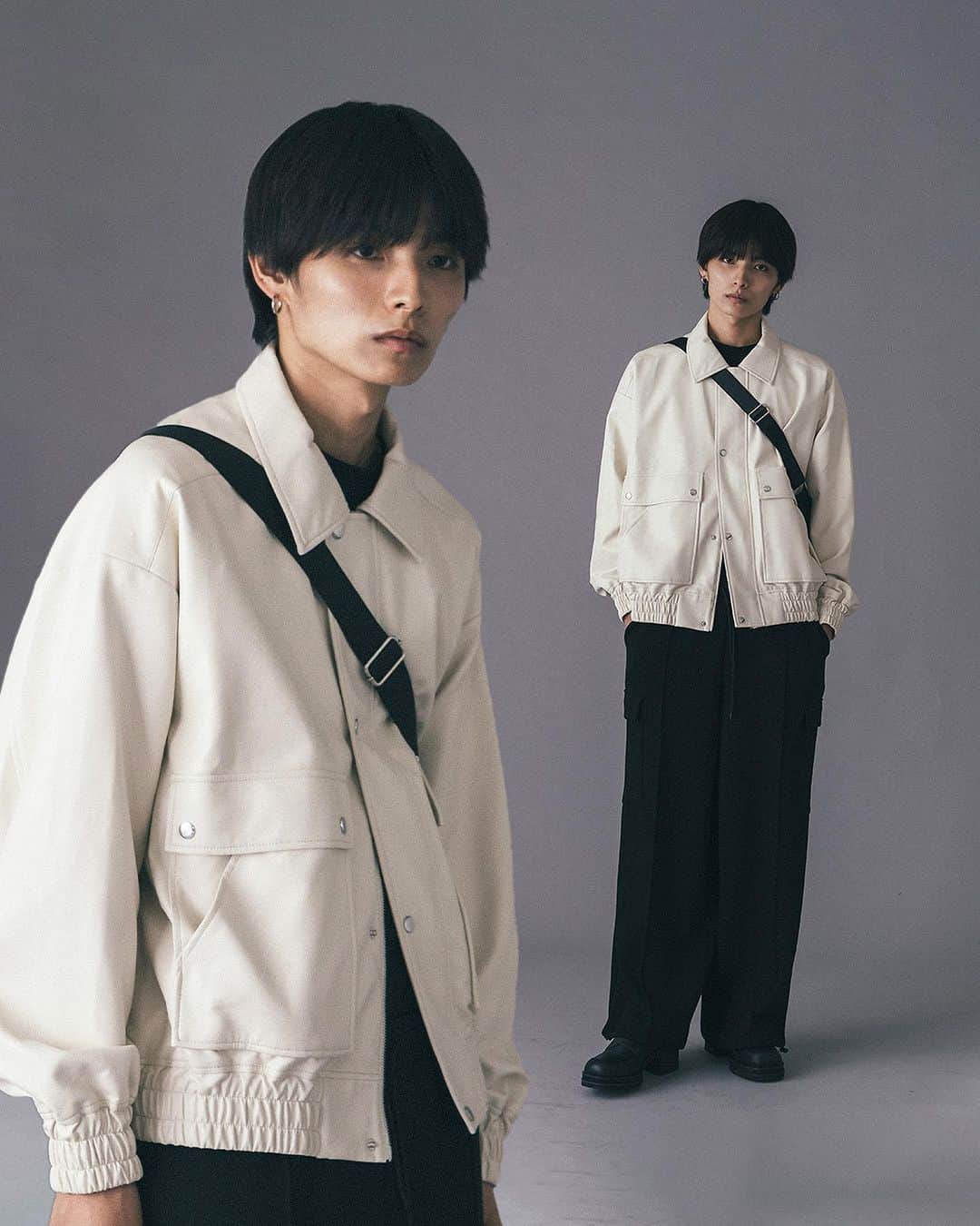 Lui's Lui's official instagramさんのインスタグラム写真 - (Lui's Lui's official instagramInstagram)「AW STYLING  ⬜︎ Double Zip Monster MA-1 ¥29,700  ⬜︎ tweed knit ¥17,600  ⬜︎ alpaca blend shaggy cardigan ¥17,600  ⬜︎ faux leather tanker jacket ¥19,800  #アウターコーデ #秋コーデ #秋服コーデ #ma1コーデ #ma1jacket #メンズコーデ #メンズファッションコーデ」10月8日 17時12分 - luis_official___