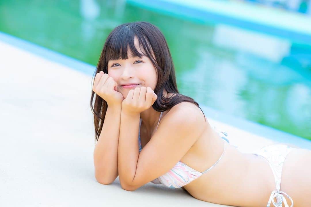 百川晴香のインスタグラム：「近代麻雀の写真みんなが撮ってくれたやつも載せちゃうよ④🤭✨   #撮影会 #グラビア #アイドル #ツインテール #japanesegirl #idol」