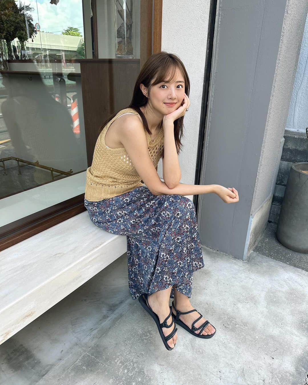 熊江琉唯さんのインスタグラム写真 - (熊江琉唯Instagram)「夏よさようなら👋  街行くひとがみんな長袖着だした。 このまま冬になりそうなぐらい、 一気に気温が変わっていってビックリ。  次の投稿からは長袖メインです。笑  #fashion #ootd #outfit #outfitoftheday #model #cafe #カフェ巡り #カフェ #三軒茶屋カフェ #ファッション #コーデ #私服 #今日のコーデ」10月8日 17時21分 - ruikumae