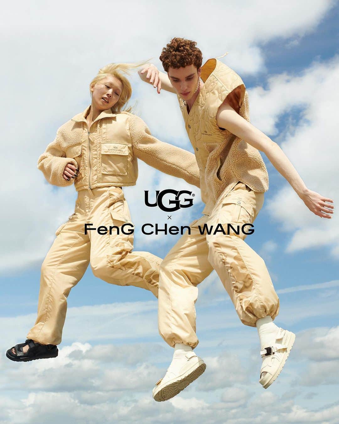 アグのインスタグラム：「The Ugg x Feng Chen Wang Collection.  Explore the collection now to find out more about these everyday pieces.  Shop now at fengchenwang.com   #uggxfengchenwang」