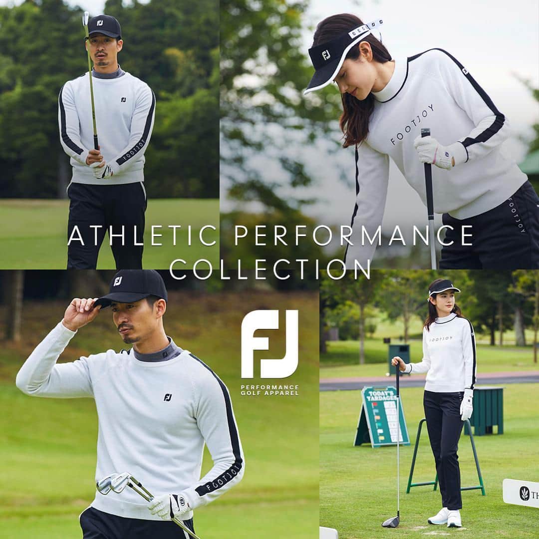 Footjoy Japanのインスタグラム：「【23FW ATHLETIC PERFORMANCE COLLECTION】  2023年春に誕生した新しいパフォーマンスウェア 「ATHLETIC PERFORMANCE COLLECTION」  高機能＆高ストレッチマテリアル。 考え抜かれたカッティング＆シルエット。 そして、洗練されたデザイン。  HYPERFLEXをはじめとするアスレチックシューズとも相性抜群のパフォーマンスゴルフウェアです。  #FootJoy #ATHLETICPERFORMANCECOLLECTION #PERFORMANCEGOLFAPPAREL #HYPERFLEX #フットジョイ #アスレチックパフォーマンスコレクション #パフォーマンスゴルフアパレル #ハイパーフレックス」