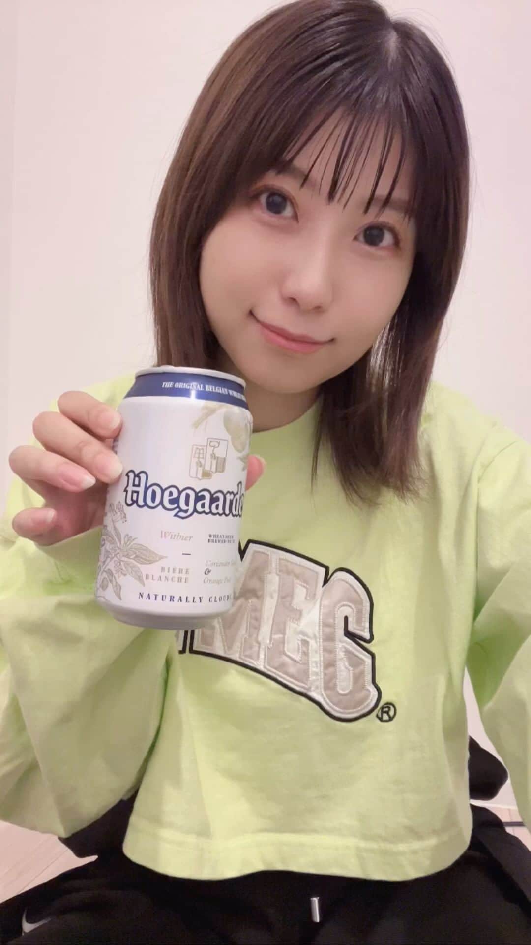 天野麻菜のインスタグラム：「ビール女子。3624」