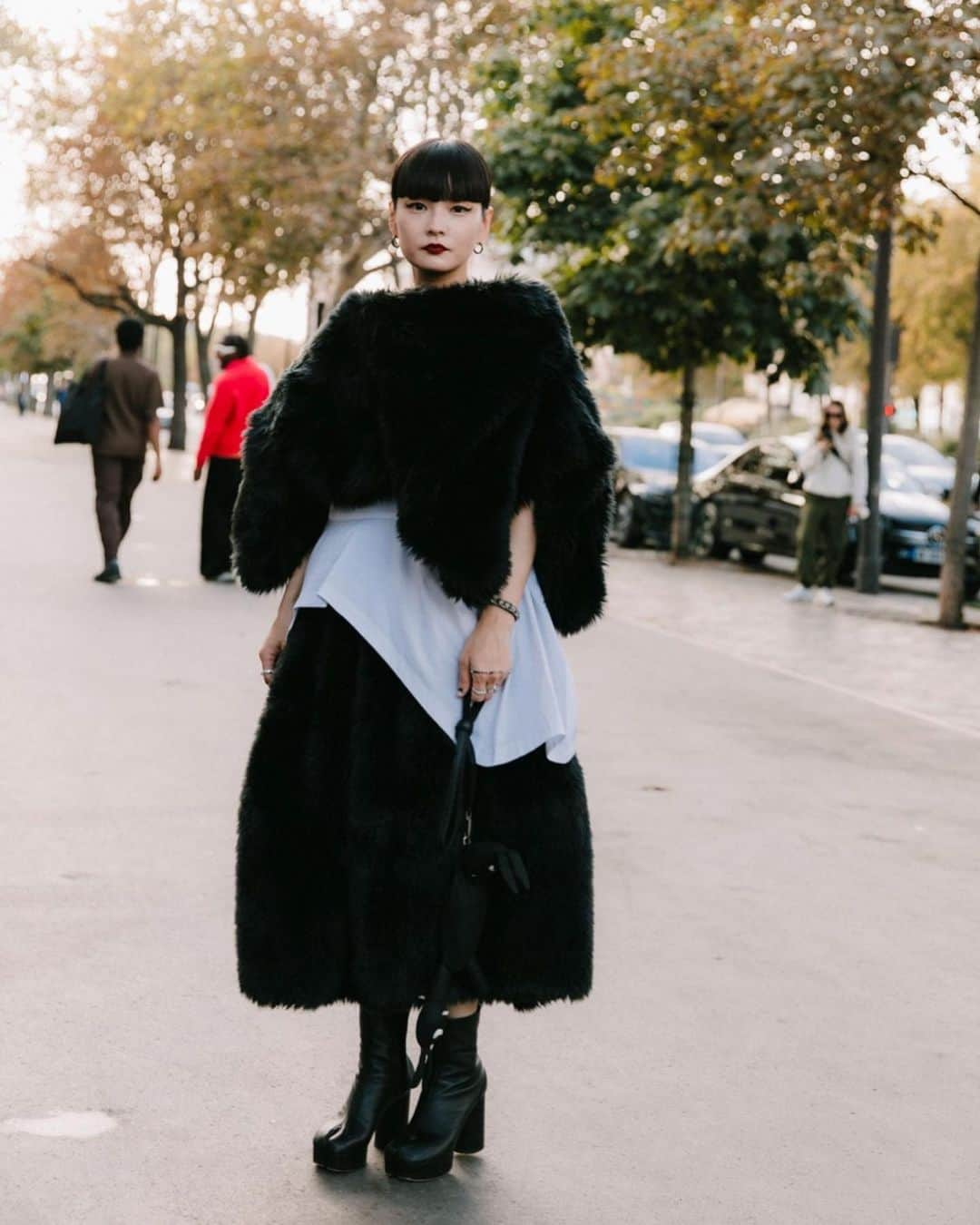 秋元梢さんのインスタグラム写真 - (秋元梢Instagram)「⚫️ #pfw #commedesgarcons」10月8日 18時33分 - akimoto_kozue