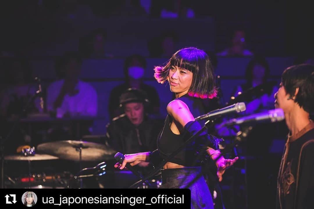 冨沢ノボルさんのインスタグラム写真 - (冨沢ノボルInstagram)「うたう❣️ @ua_japonesiansinger_official  @ua_anniversary_official  @billboardlive_osaka  @remitakenouchi  @i.am.not.noboru   ##Repost @ua_japonesiansinger_official with @use.repost ・・・ Billboard Live Osaka  秋のツアー、大阪から始まりました。 お客様との掛け合いがすこぶる愉快な夜。また早く大阪に帰りたいな。 さんくす🦖  Photos Hoshina Ogawa  @billboardlive_osaka @noboruok @remitakenouchi #ua#ウーア Repost @ua_japonesiansinger_official with @use.repost ・・・ Billboard Live Osaka  秋のツアー、大阪から始まりました。 お客様との掛け合いがすこぶる愉快な夜。また早く大阪に帰りたいな。 さんくす🦖  Photos Hoshina Ogawa  @billboardlive_osaka @noboruok @remitakenouchi #ua#ウーア」10月8日 18時34分 - noboruok