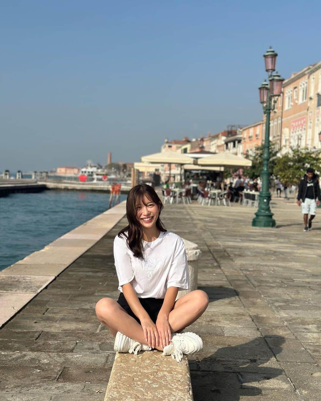 COCOのインスタグラム：「Venezia🇮🇹⛱️ Italia last day!!」
