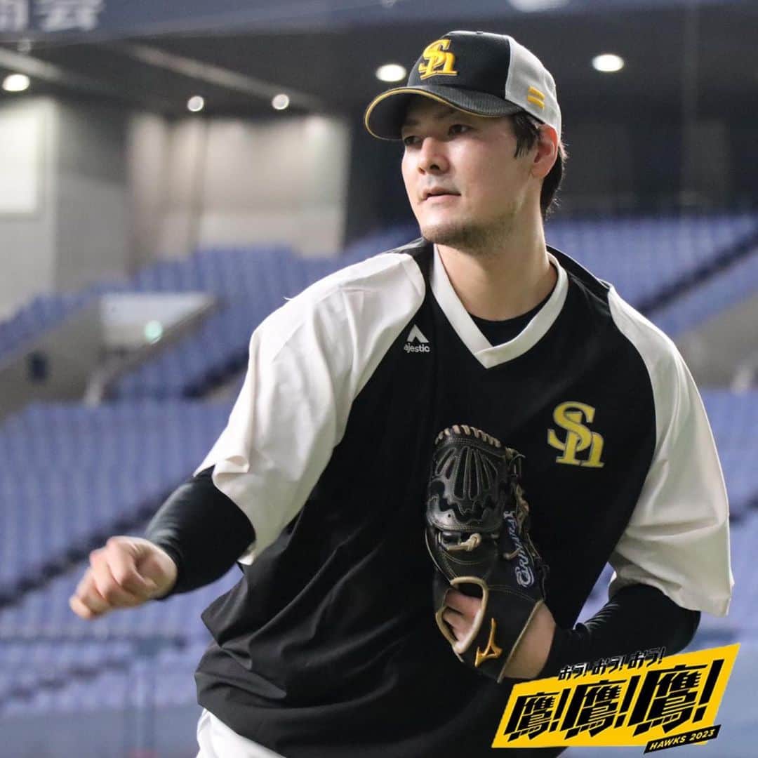のインスタグラム：「#practicephoto #2023年10月8日 #京セラドーム大阪 #softbankhawks #ホークス #sbhawks #鷹鷹鷹」