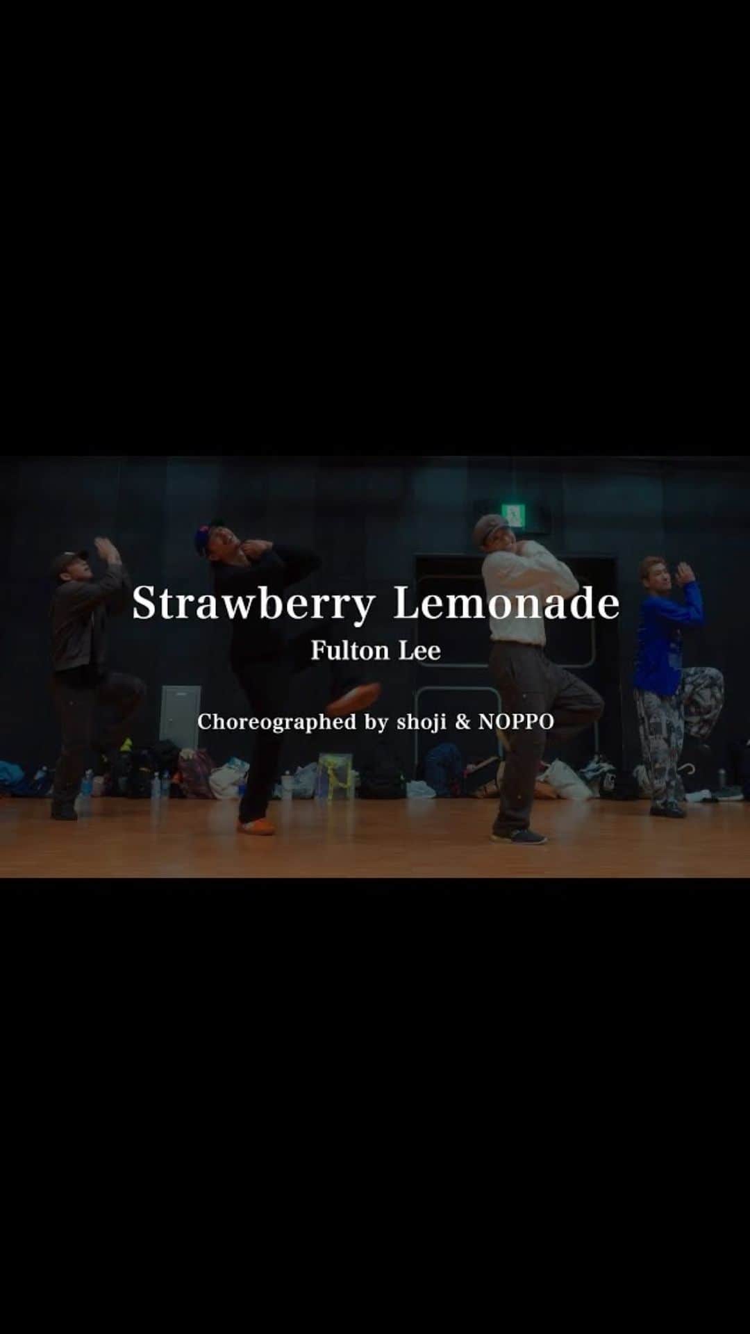 のインスタグラム：「【🕺Workshop】  Strawberry Lemonade / Fulton Lee  Workshop Tour 2023  in MIYAGI Choreographed by shoji & NOPPO  #シッキン #シットキングス #シッキンWS #stkgz」