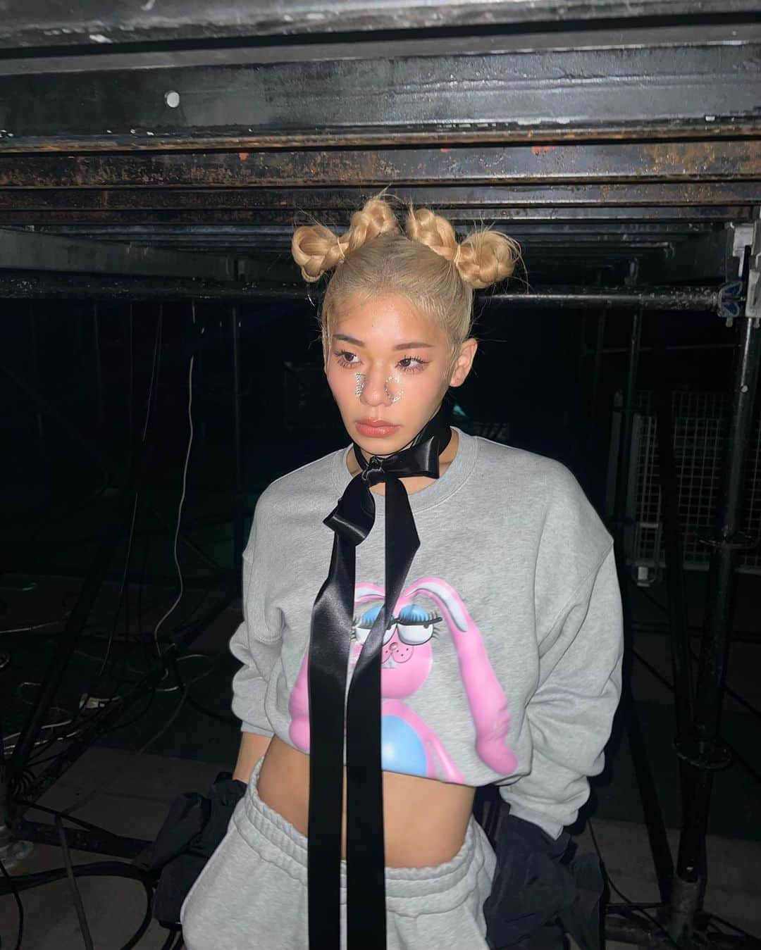 のインスタグラム：「TGC北九州ありがとうございました💖 去年を超える大歓声 ありがとうございました🥹💕 今年はBGも初めて 出させて頂きました🎀 どうだったかな？😏 またみんなに会えますように😌🪽」