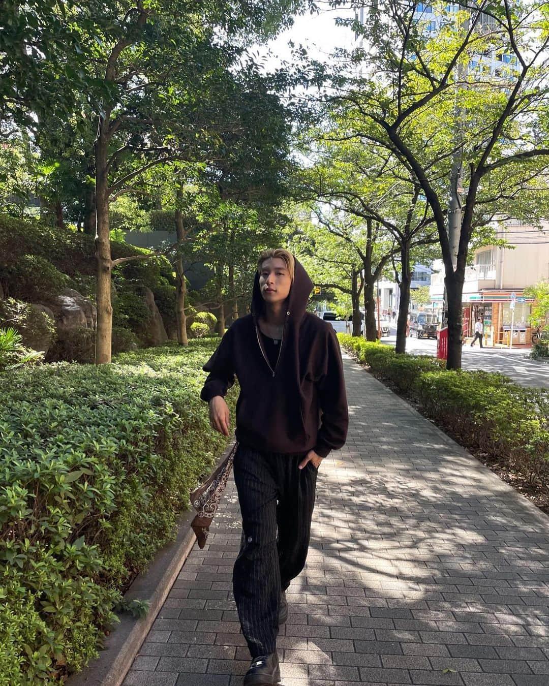 古幡亮（WATWING）さんのインスタグラム写真 - (古幡亮（WATWING）Instagram)「☀︎ ) ☔︎ ) ☀︎☀︎  #RYOのきょー服」10月8日 19時28分 - ryo_watwing