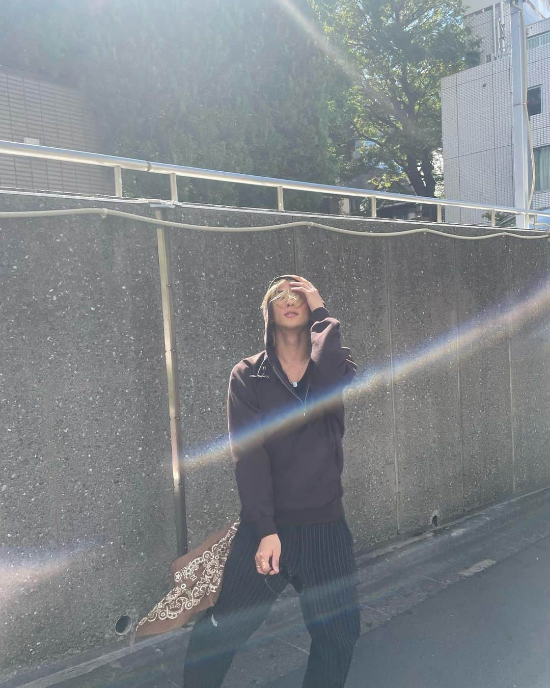 古幡亮（WATWING）さんのインスタグラム写真 - (古幡亮（WATWING）Instagram)「☀︎ ) ☔︎ ) ☀︎☀︎  #RYOのきょー服」10月8日 19時28分 - ryo_watwing