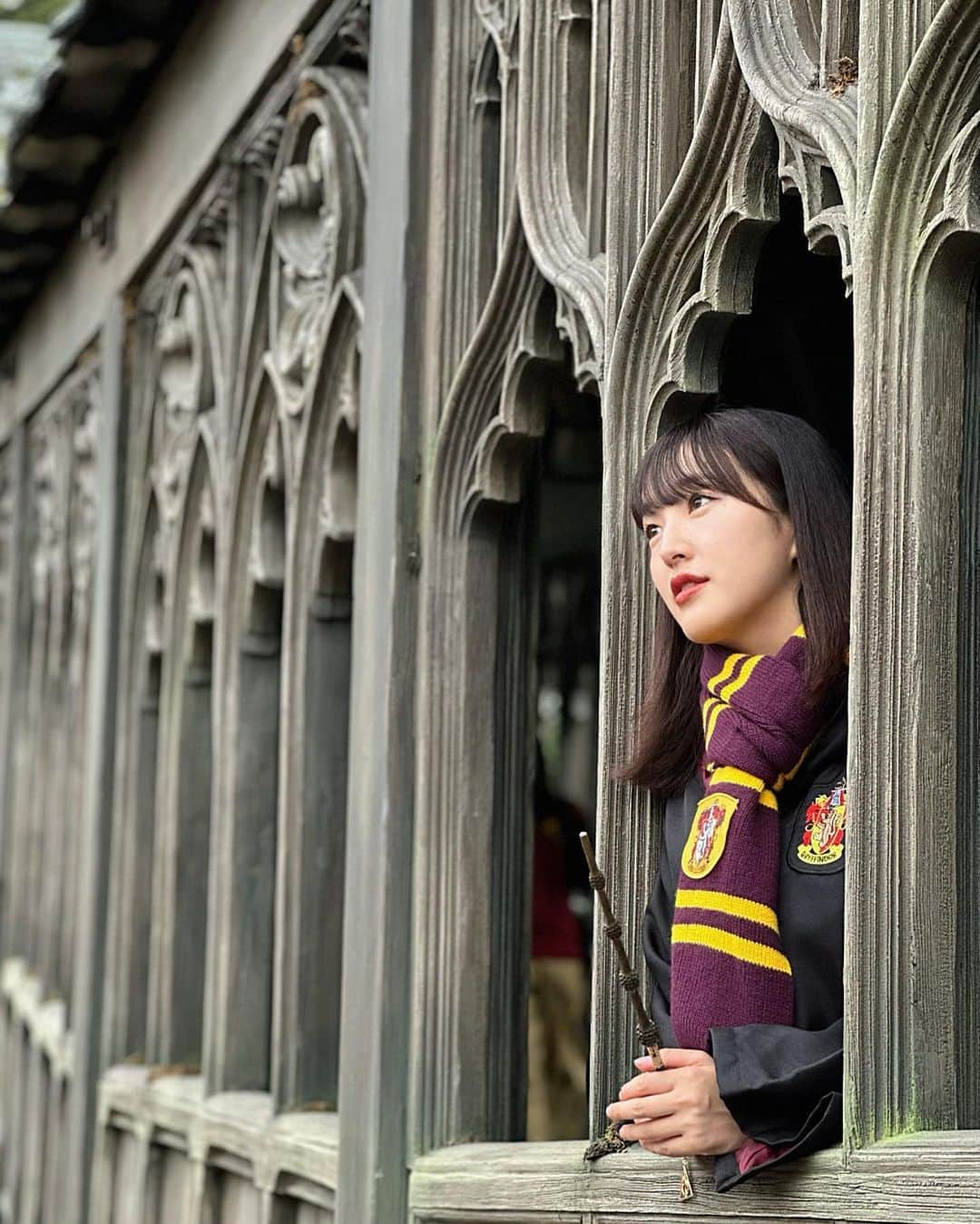 田島芽瑠さんのインスタグラム写真 - (田島芽瑠Instagram)「歴史上の偉大な魔法使いも、最初は僕たちと同じ学生だった。僕たちにもできるはず🧙‍♀️🪄」10月8日 19時26分 - meru_chan_official
