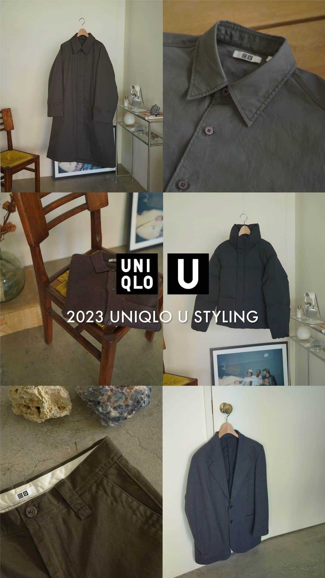 のインスタグラム：「‎ ‎ ‎ܰ ‎ UNIQLO U 　2023 FW COLLECTION STYLING @uniqlo_jp ‎ ‎ ܱ   先日発売されたUNIQLO Uのアイテムでコーデを組んでみました🔥  今回も全部購入した僕が、イチオシのアイテムを厳選！ ぜひ参考にしてみて。。🤌  #メンズファッション #シャツコーデ  #リラックスコーデ #ジャケット #ワイドパンツ #ワイドパンツコーデ #デニム #デニムコーデ  #コート  #ライフハック #シャツ #秋コーデ #秋服 #23aw #fall #winter #zozotown #zozo #カジュアル #ユニクロ #uniqlo #uniqlou  #fashion」