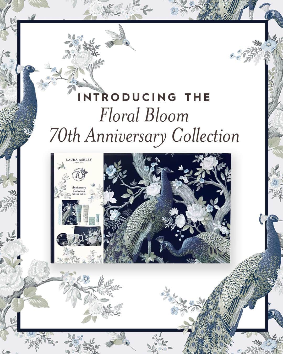 ローラアシュレイのインスタグラム：「There are only 10 more weeks until Christmas. 🎄⁣ ⁣ What better way to celebrate the festive season, than gifting your friends and family something from the Laura Ashley Floral Bloom Collection.⁣ ⁣ Including the current @bootsuk Star Gift, which houses a generously sized body lotion, shower crème and lip balm promise to leave skin feeling fresh and accompanied with the candle, mug, coaster, notebook and nail file - this amazing gift box is currently better than half price at £24.50 until 10th October.⁣ ⁣ Indulge and unwind this festive season with a collection of sumptuous gifts for the bath, body, and home. This luxurious gift set is the perfect seasonal surprise, and once empty can be reused to store your keepsakes in a beautiful new way.⁣ ⁣ Available online and in-store exclusively at @bootsuk」
