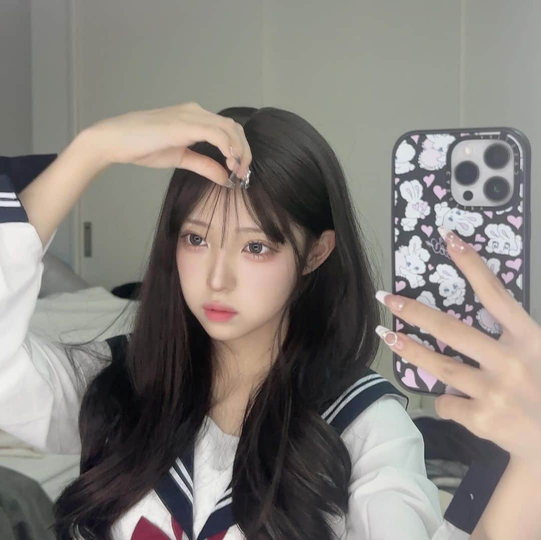 MINAMIさんのインスタグラム写真 - (MINAMIInstagram)「. 一気に清楚(?)」10月8日 20時00分 - mimi.minami.mimi
